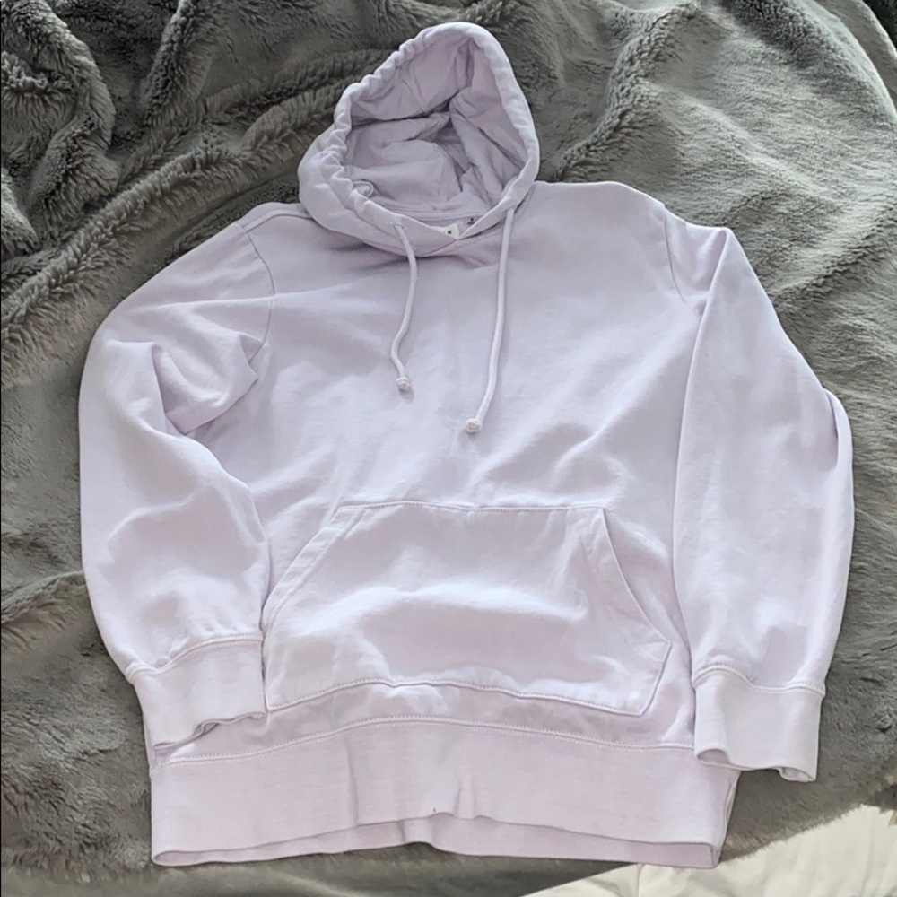 light purple hoodie!